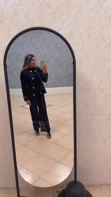 کتونی شلوار پولکی